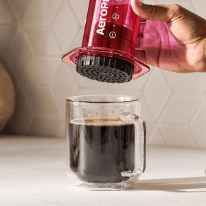 AeroPress Coffee Maker - Clear & Colors