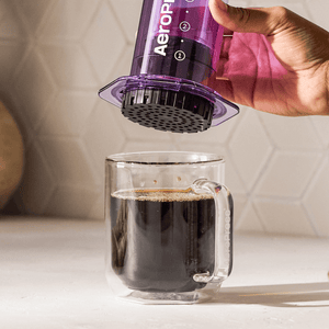 AeroPress Coffee Maker - Clear & Colors