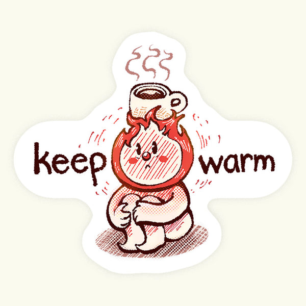 Keep Warm Sticker